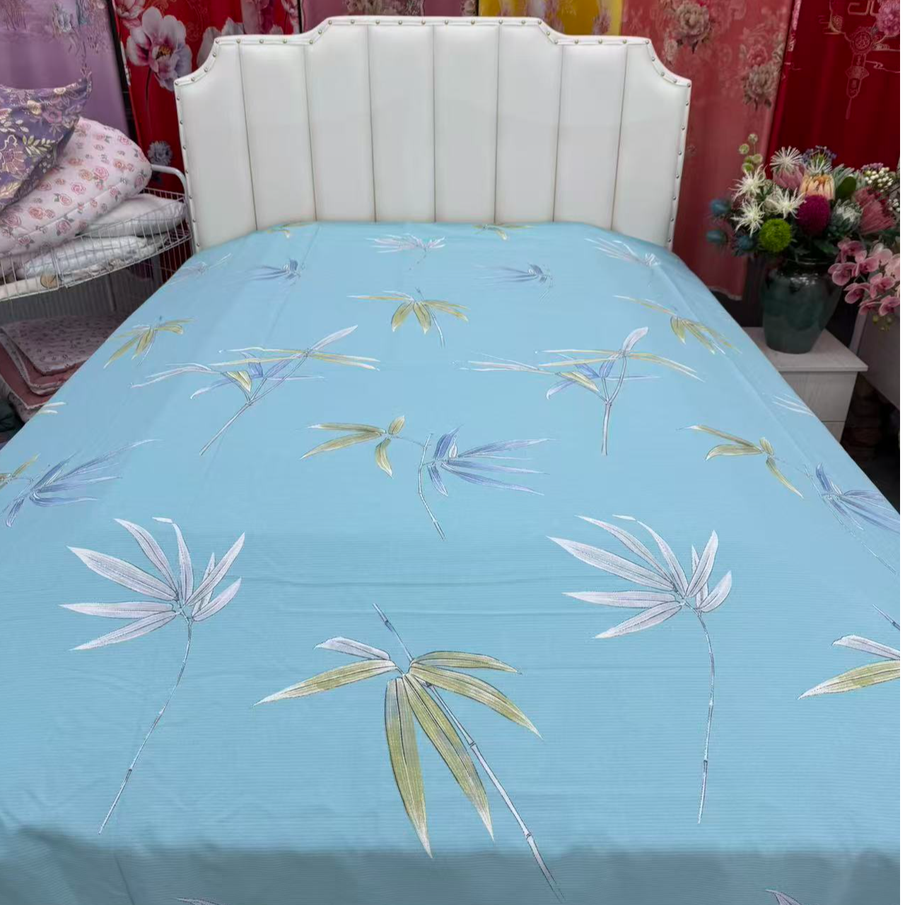 （枫叶）双人床单 尺寸3.5✖️2.45±5厘米 豪华软竹棉加厚四季款