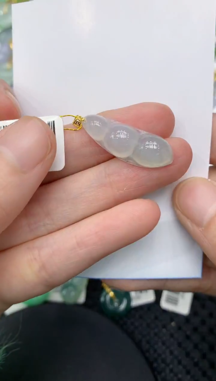 【闪购商品】翡翠颈饰18K金镶嵌11111111