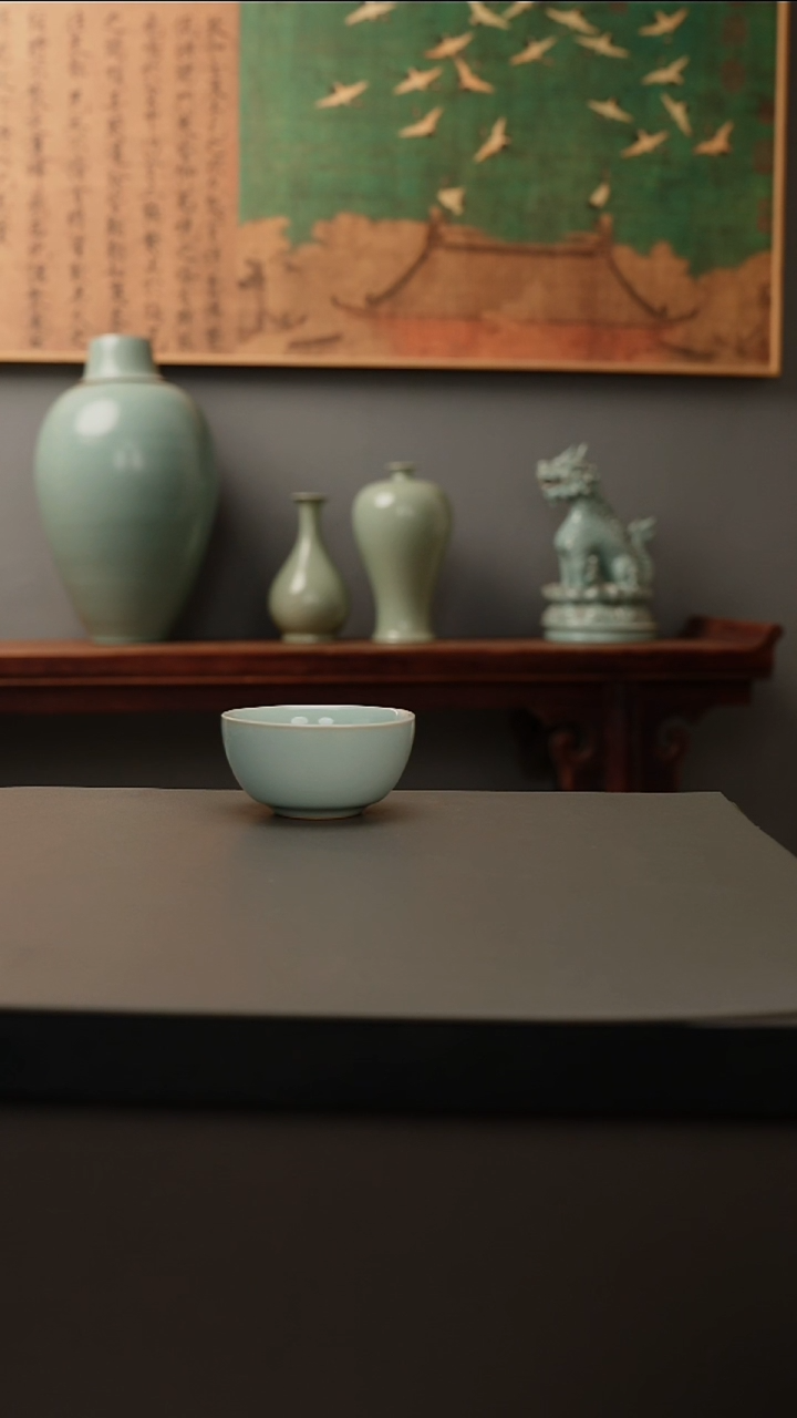 【闪购商品】杯仿古釉原矿  小品茗杯