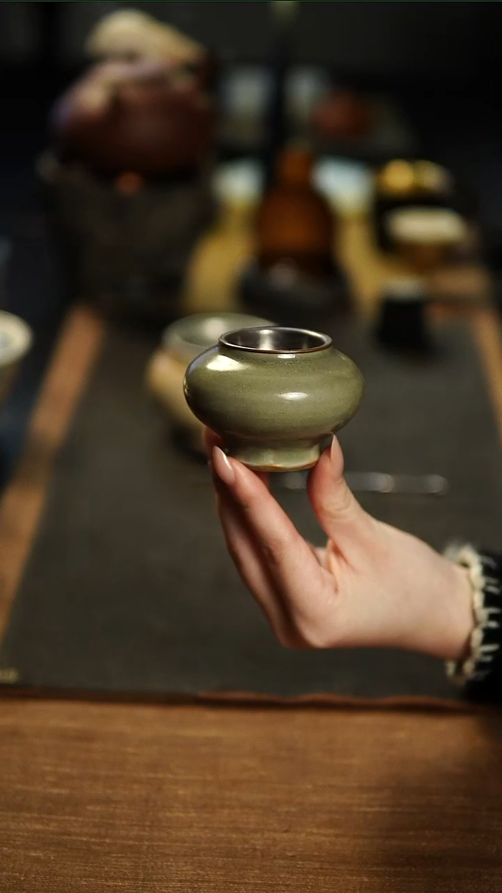 茶盏老器物建水小