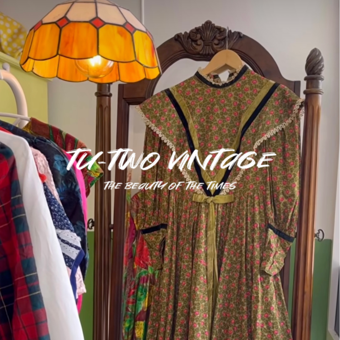 8mi古着直播专属毛衣连衣裙上下装