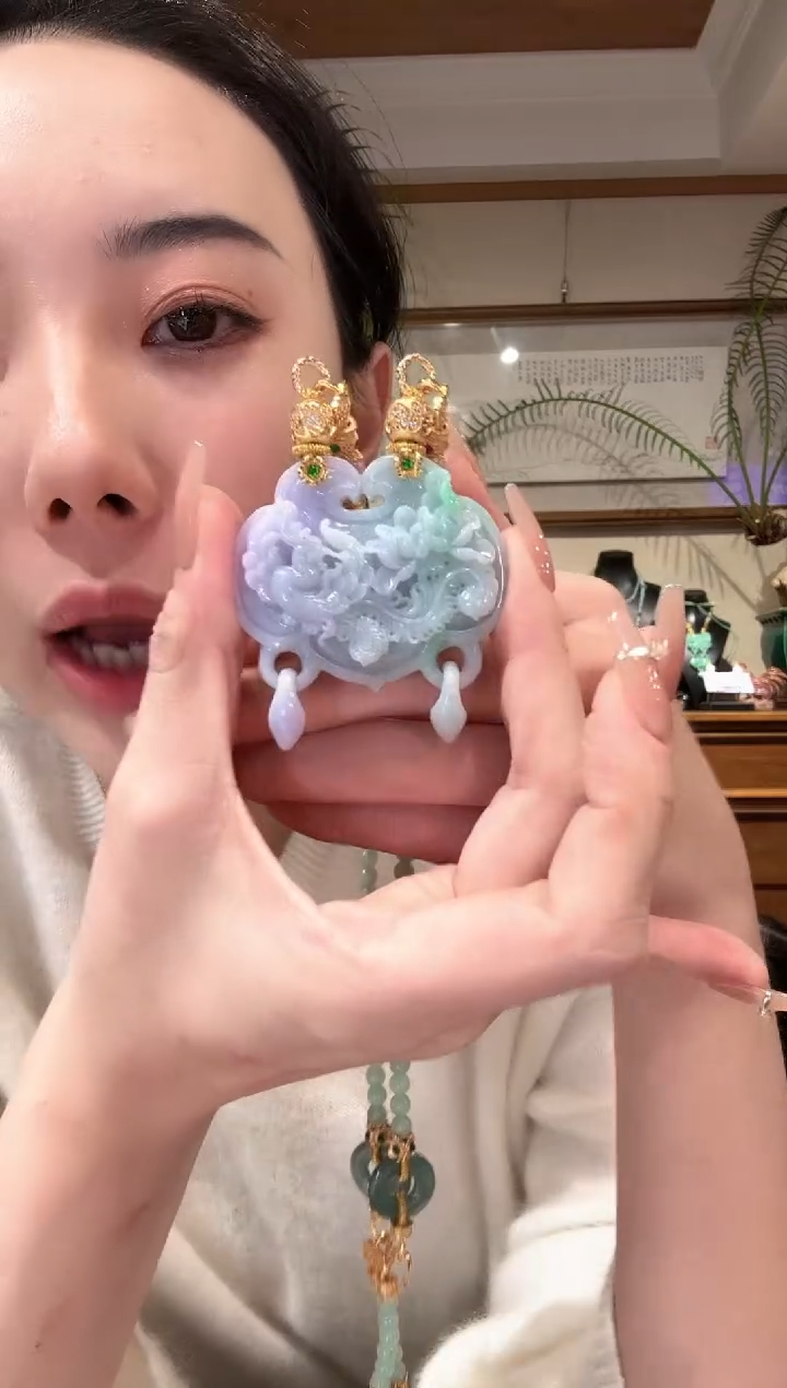 【闪购商品】翡翠颈饰未镶嵌国风