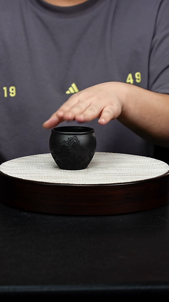 茶壶紫砂石黄主人杯