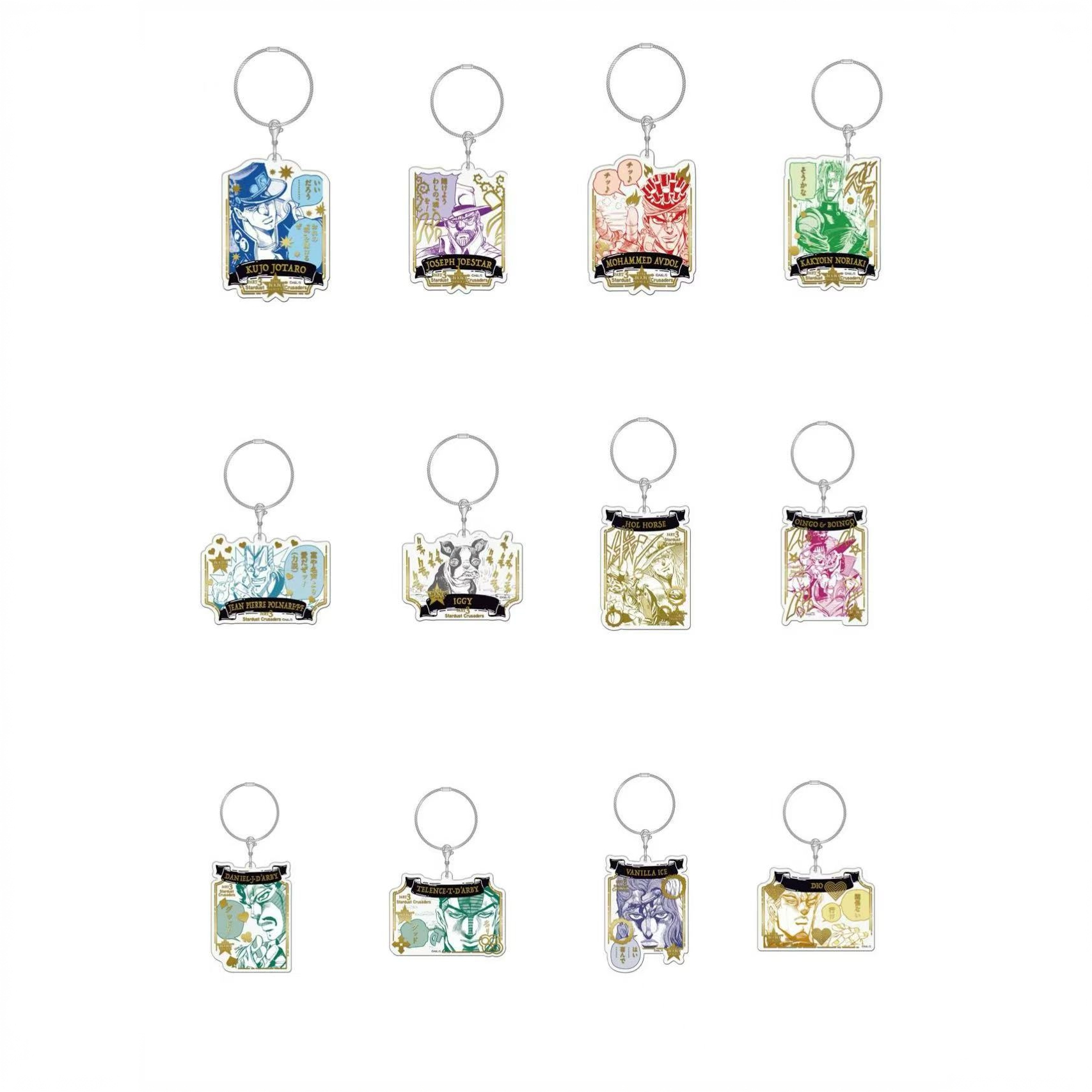 日谷【JOJO的奇妙冒险】世界展原画挂件第二弹