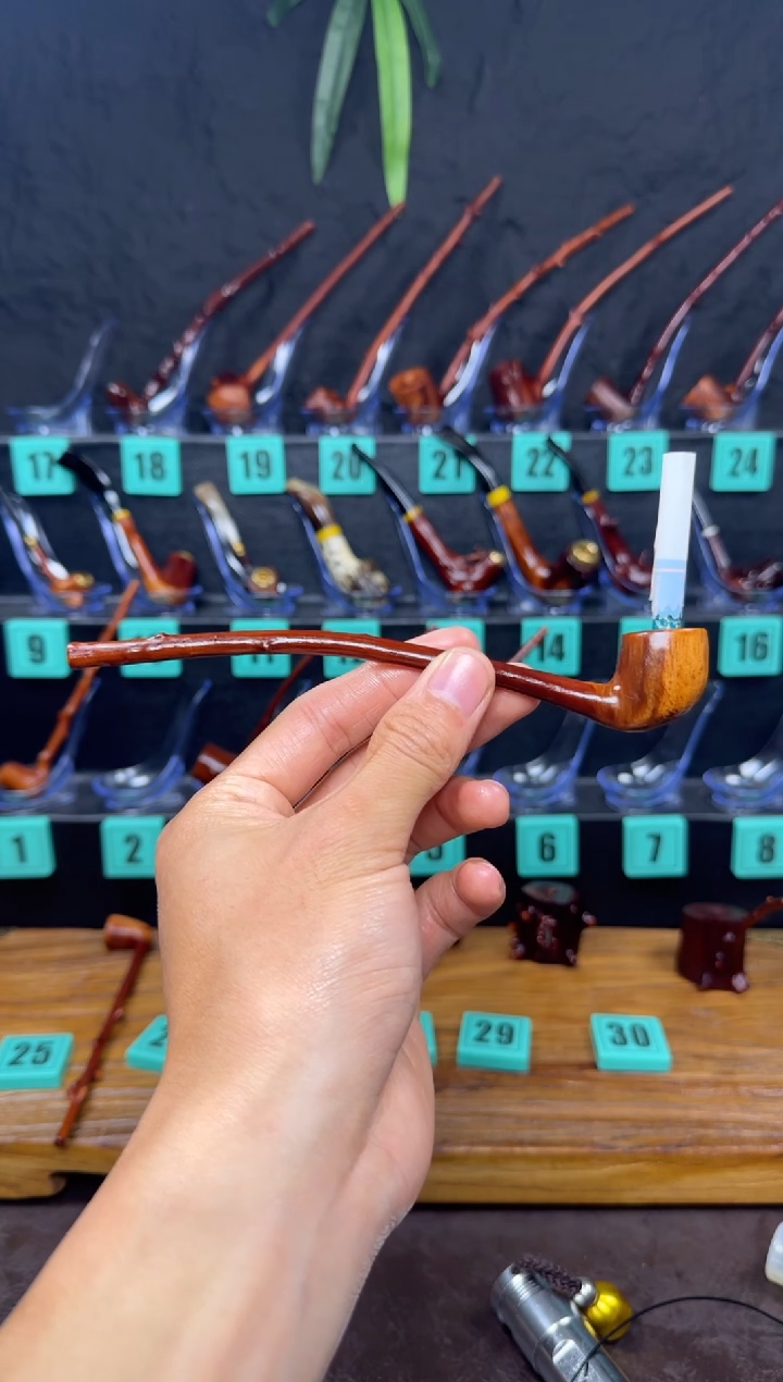 一物一图檬子木手工香烟嘴