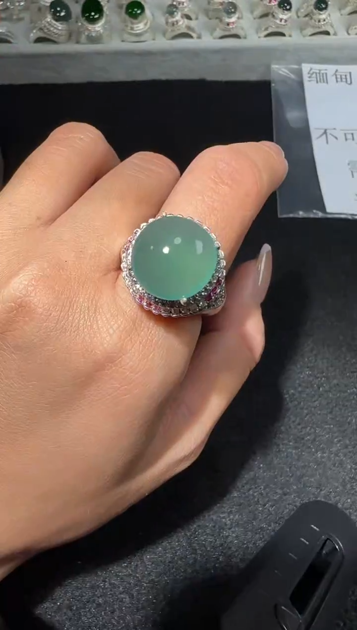 【闪购商品】翡翠戒指未镶嵌多样性发货拍一发一