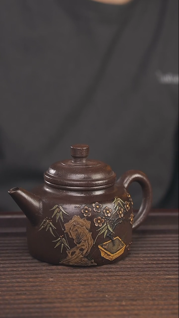 【闪购商品】紫砂茶壶150cc顾氏手工紫砂