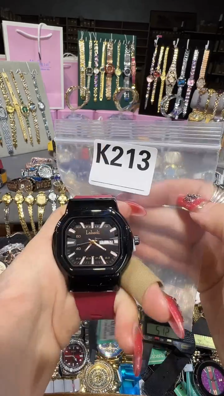 石英机芯不锈钢不锈钢直播定闪专用