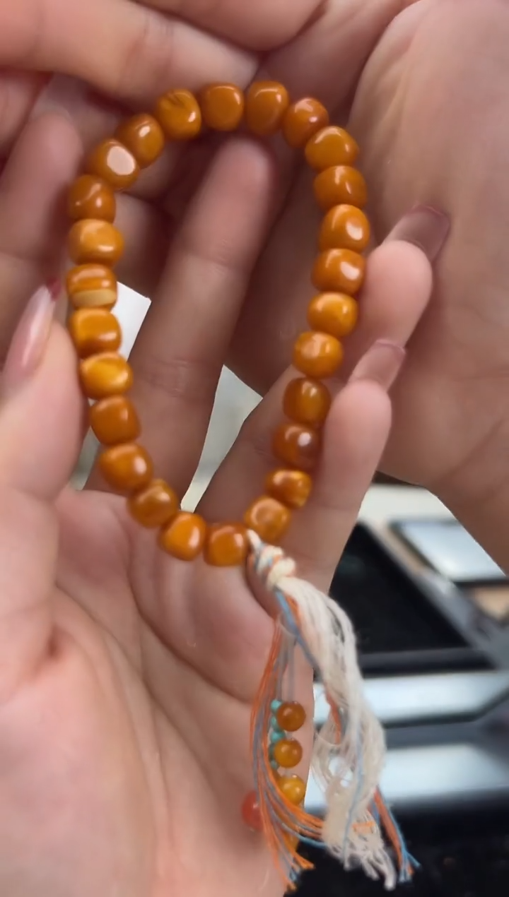 【闪购商品】琥珀裸石未镶嵌蜜蜡手串
