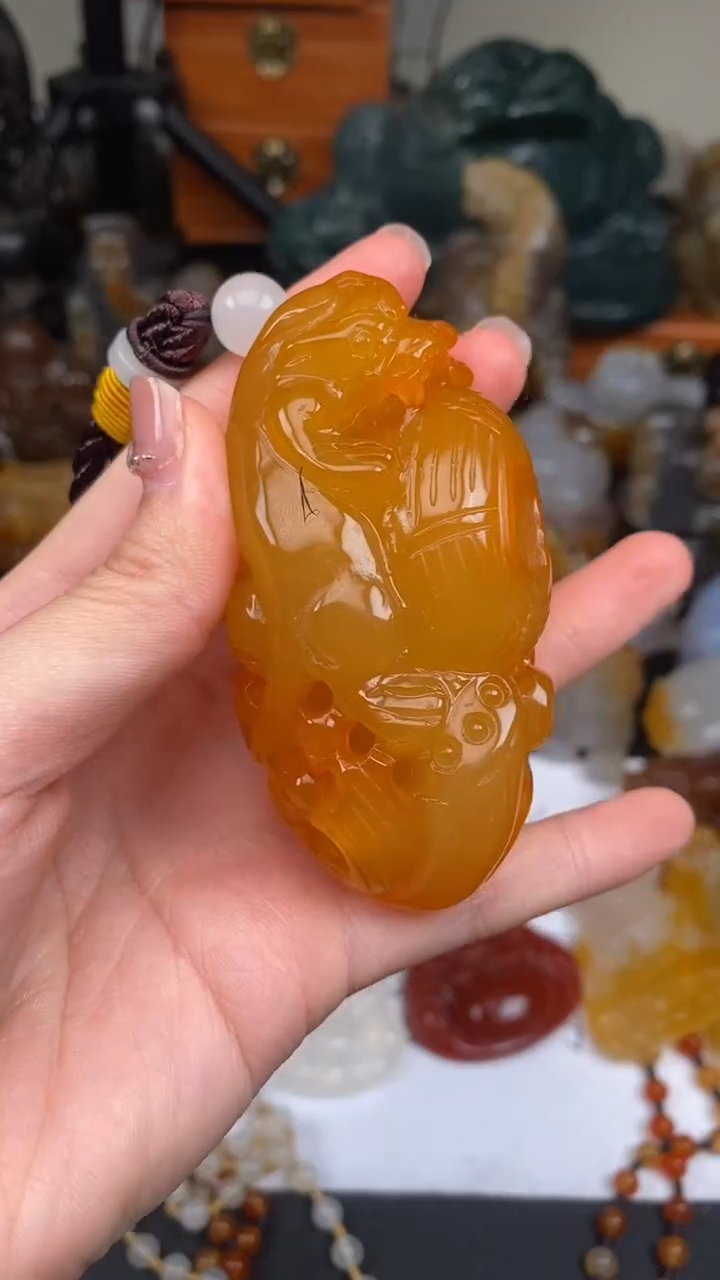 玛瑙/玉髓颈饰未镶嵌AA