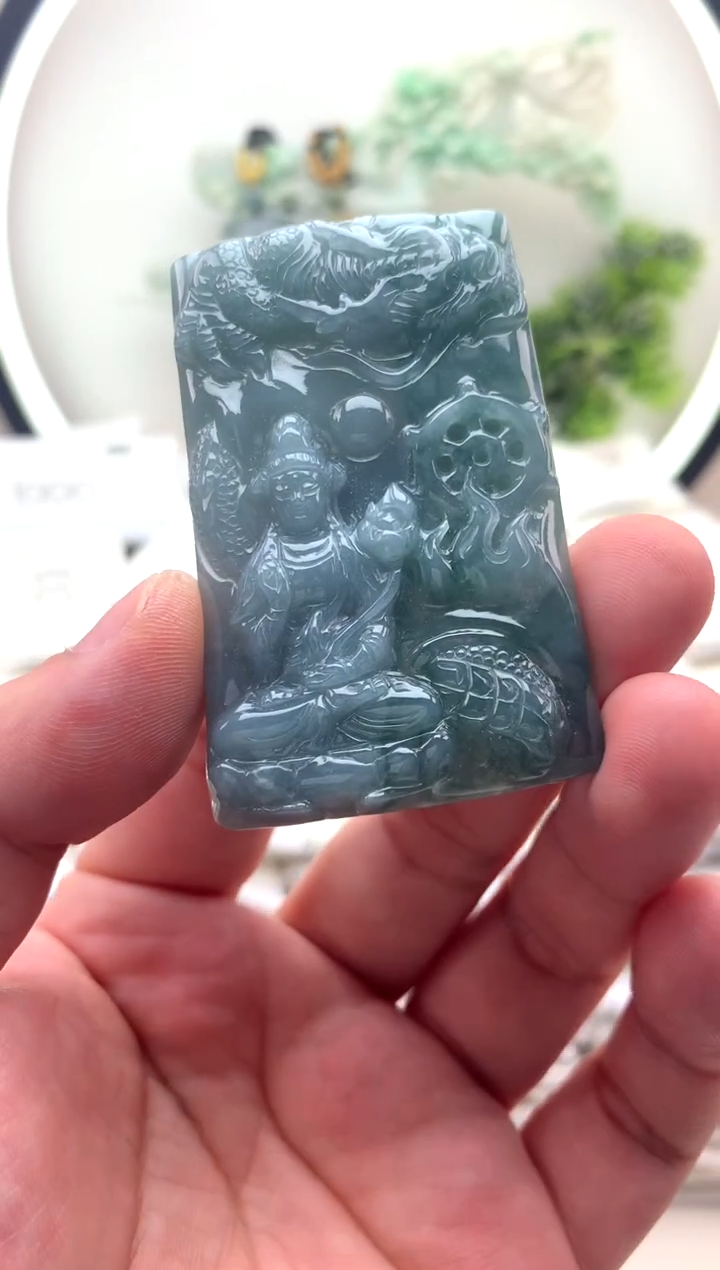 颈饰未镶嵌翡翠大势至