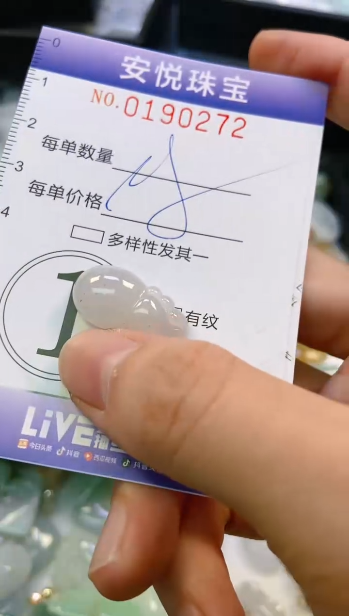 翡翠未镶嵌颈饰闪购0190272