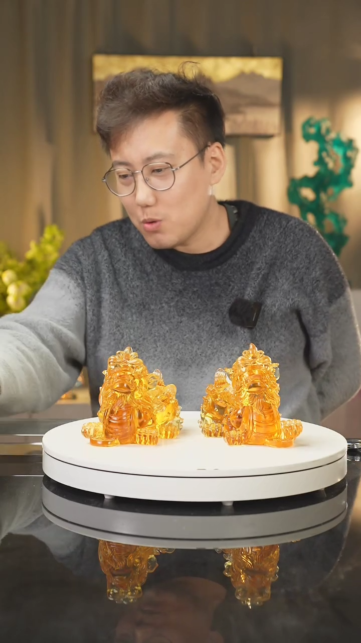 【闪购商品】雅致水晶琉璃 摆件 花器 果盘 茶酒具