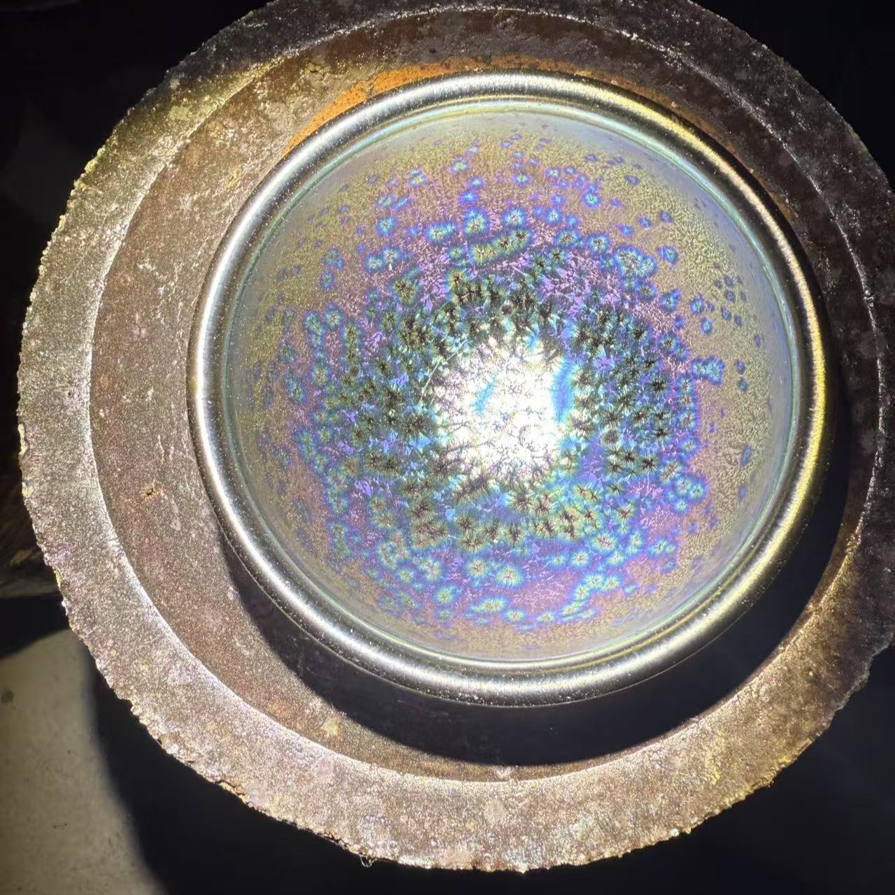 纯手工茶杯 彩钻  主人杯