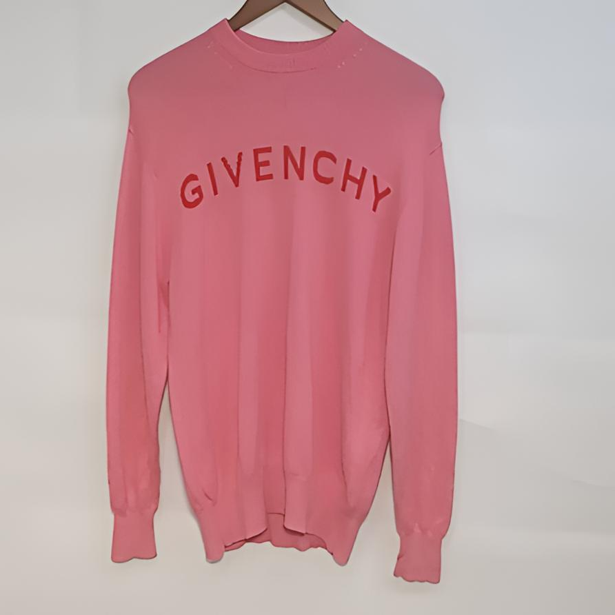 99新 Givenchy/纪梵希 积分-188汤/P205335563 粉色 山羊绒 毛衣