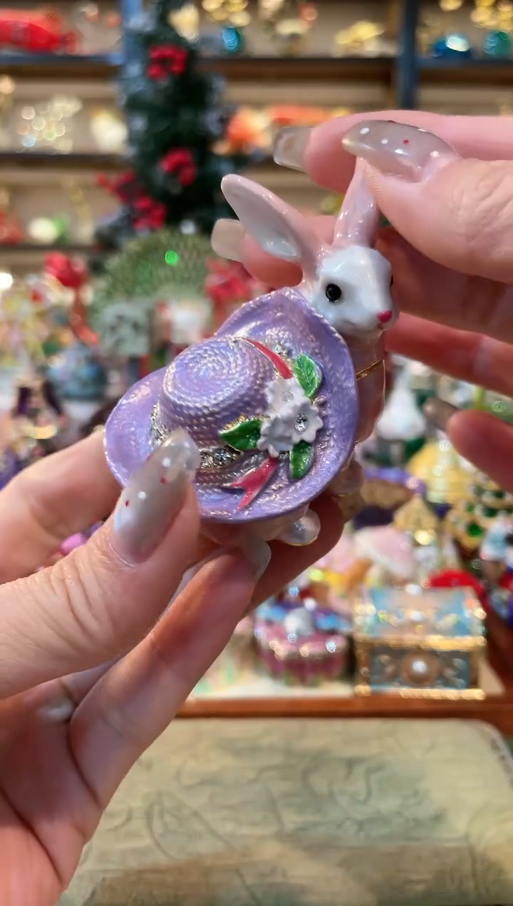 【闪购商品】精致珐琅彩首饰盒