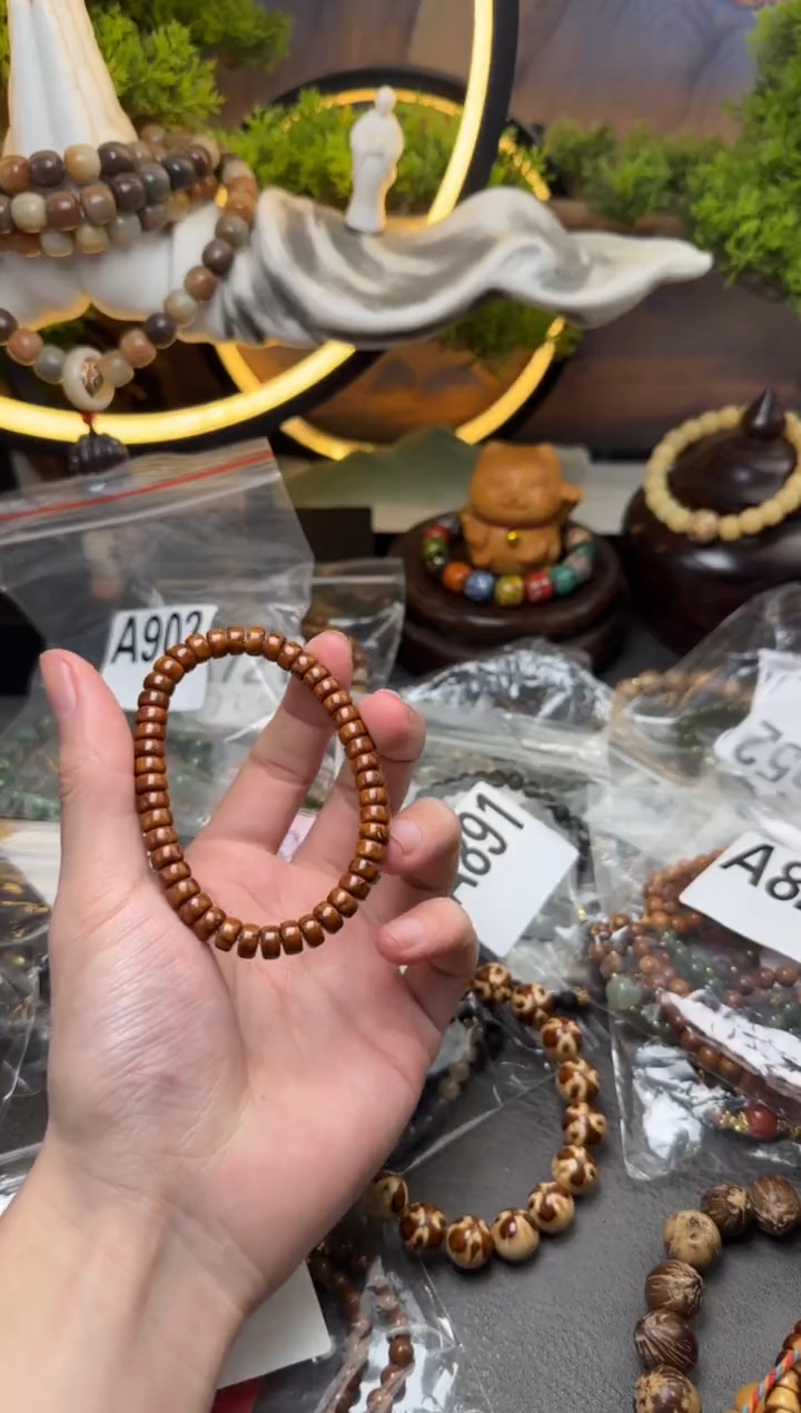 【闪购商品】紫金鼠手串A771 紫金鼠实心药片