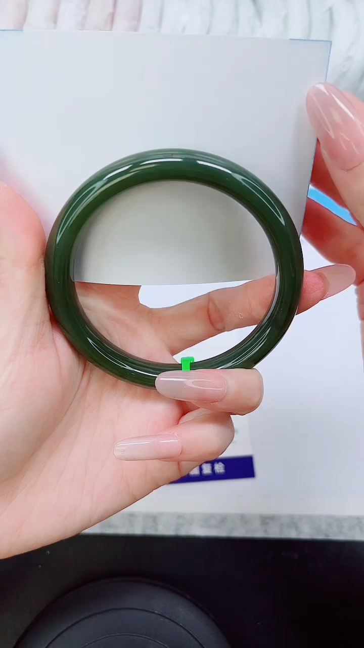 和田玉手镯未镶嵌HT109-59/60