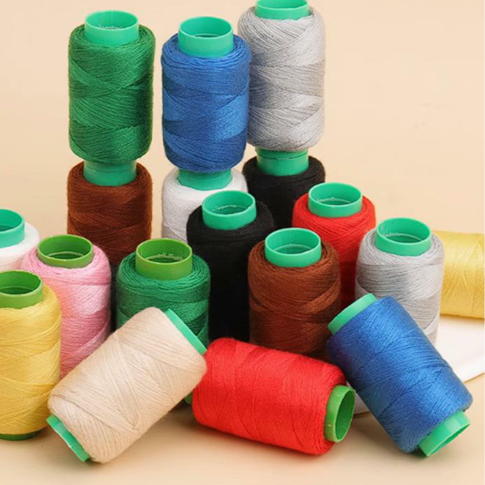 【3卷白3卷黑4卷彩色】耐拉扯不掉色缝纫线手动diy线水洗无忧