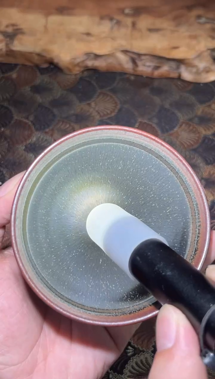 柴烧熊氏--脉传承者行云建盏柴烧