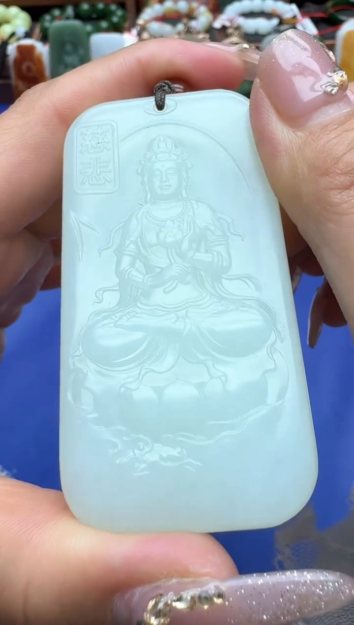 【闪购商品】和田玉挂件未镶嵌hsl