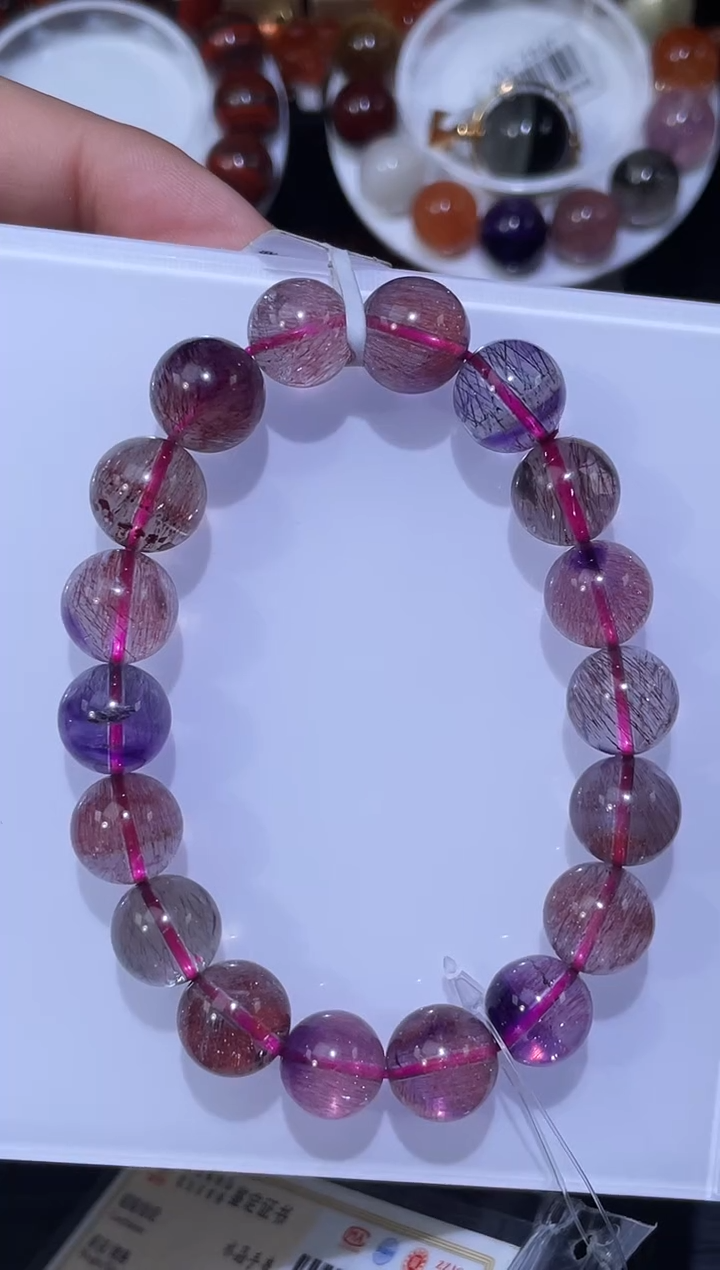 未镶嵌手链水晶超七单圈手链A11