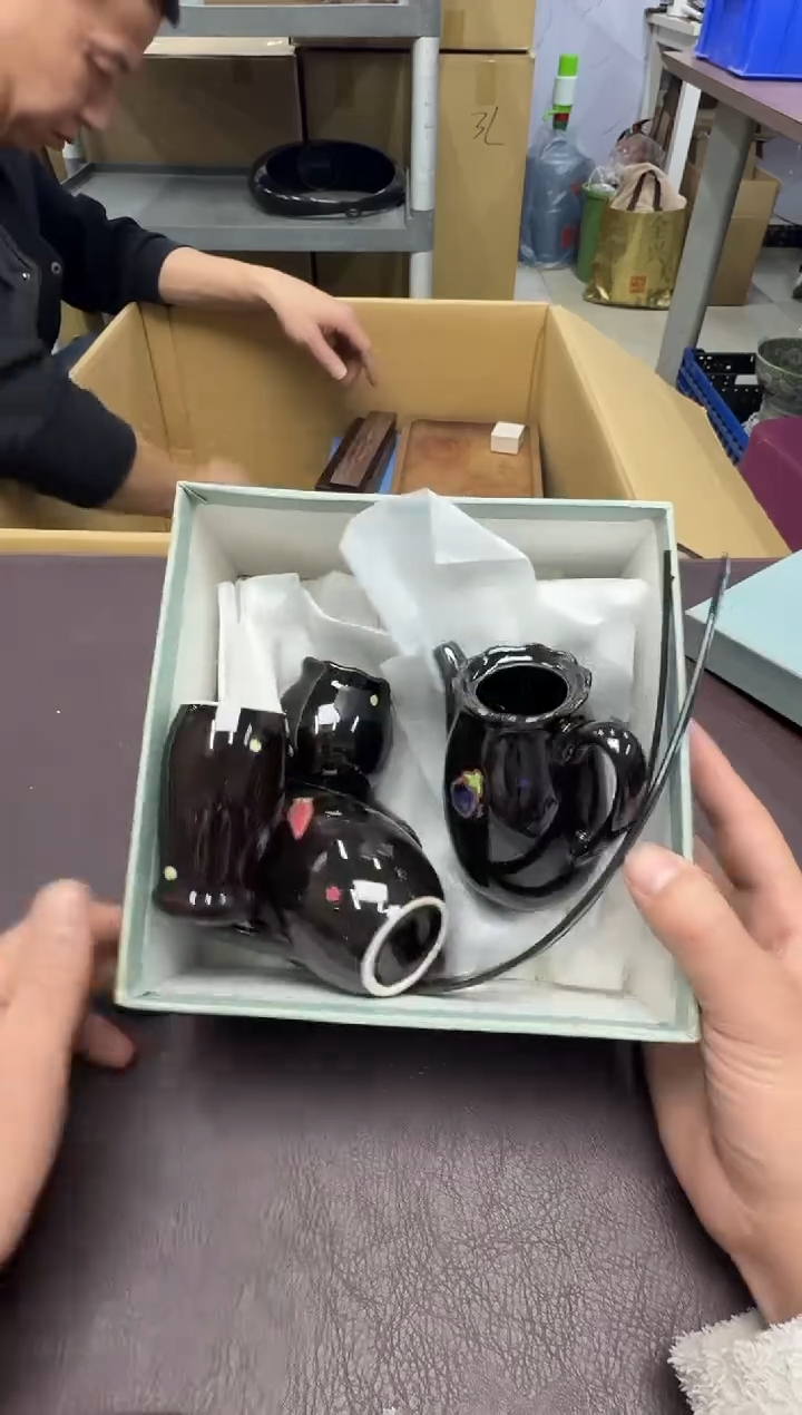 手工艺品钧瓷小****！100