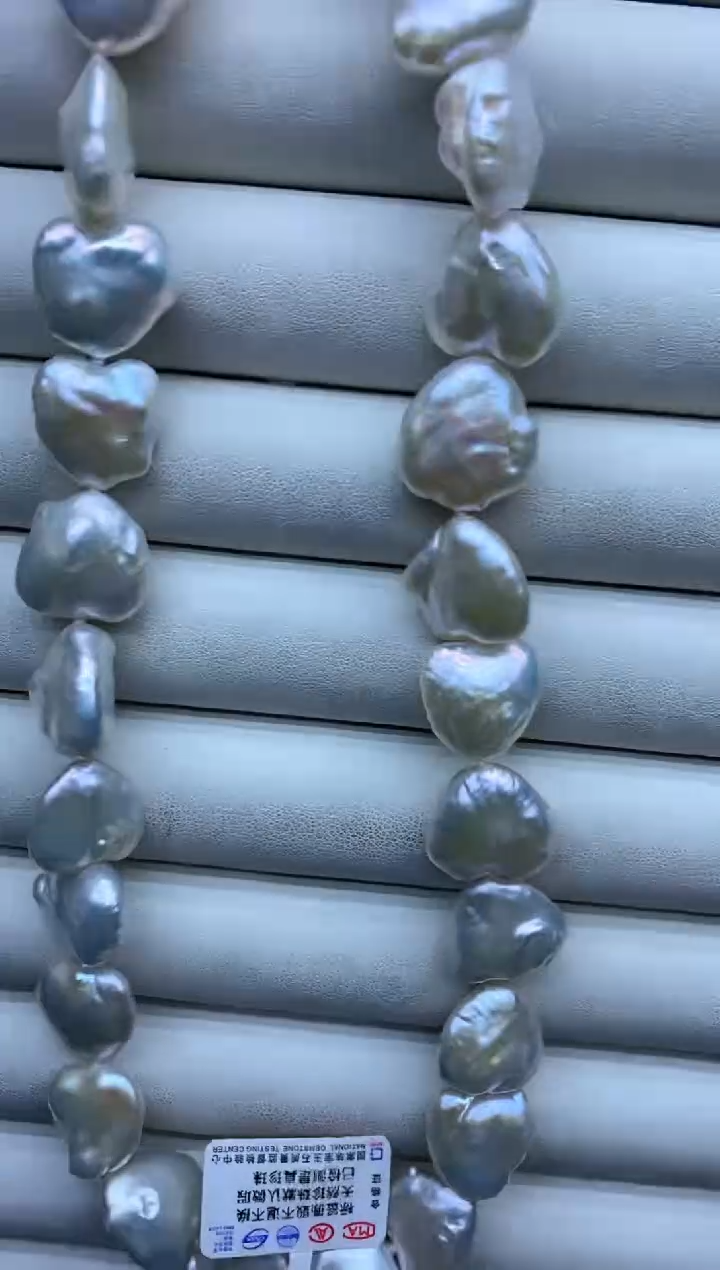项链未镶嵌淡水珍珠项链多样性发其一