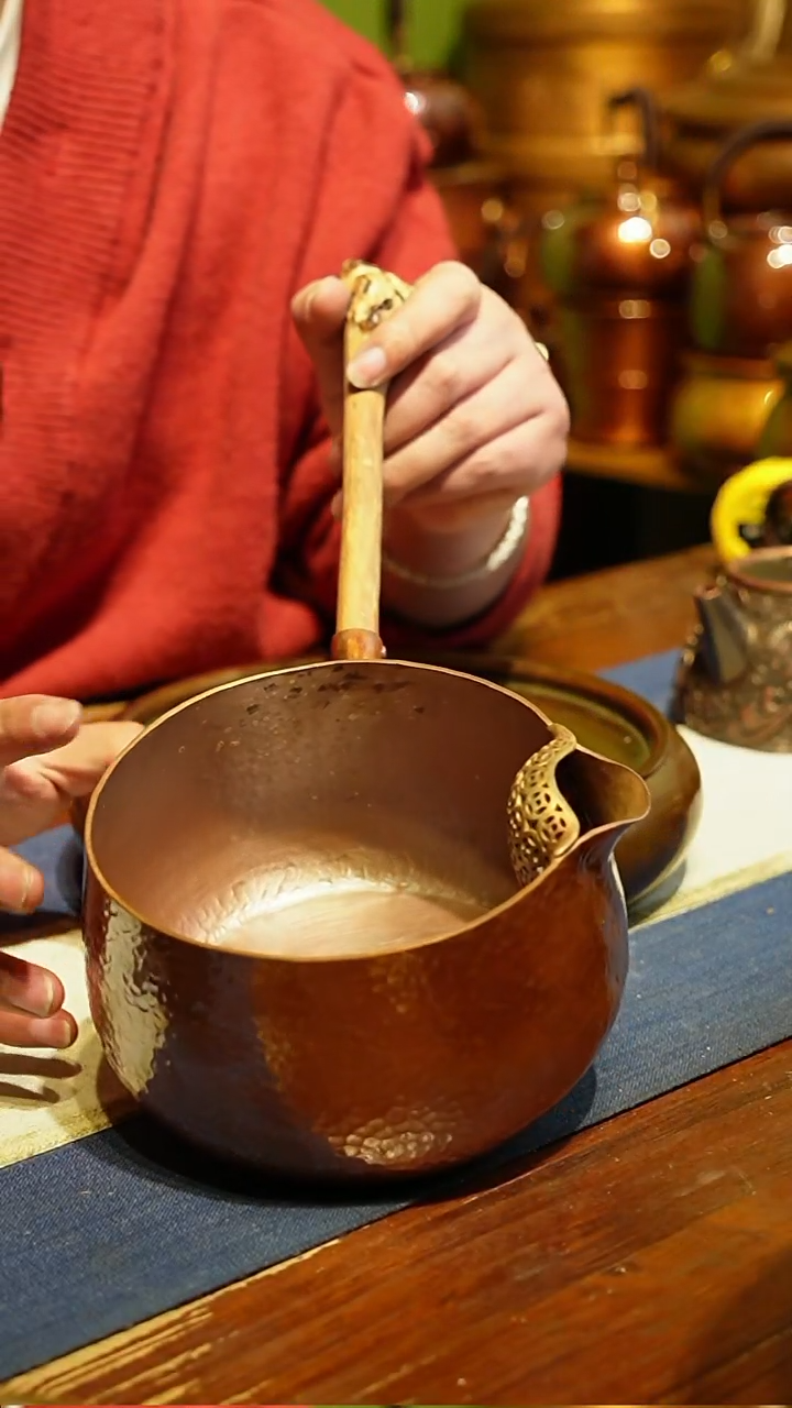 【闪购商品】纯紫铜1.2升大号煮茶器