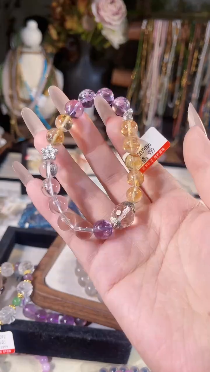 【闪购商品】水晶手链未镶嵌多样性发货其一