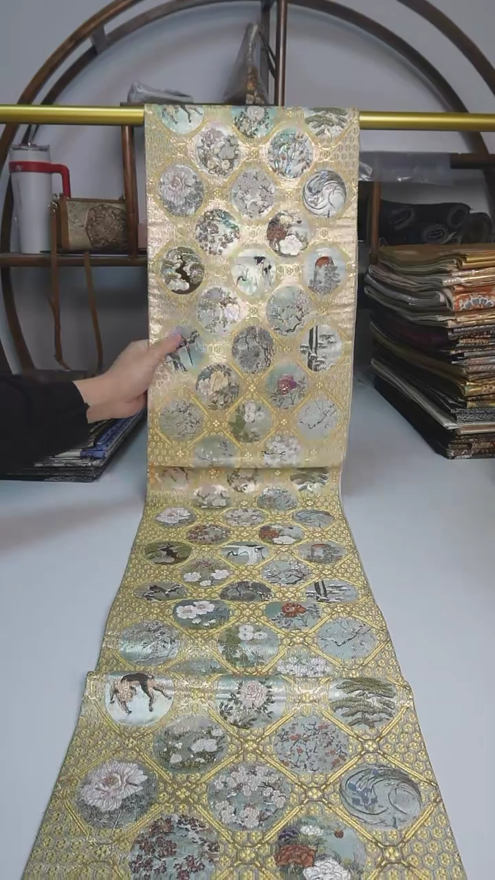 【闪购商品】织绣32西阵织六通螺钿