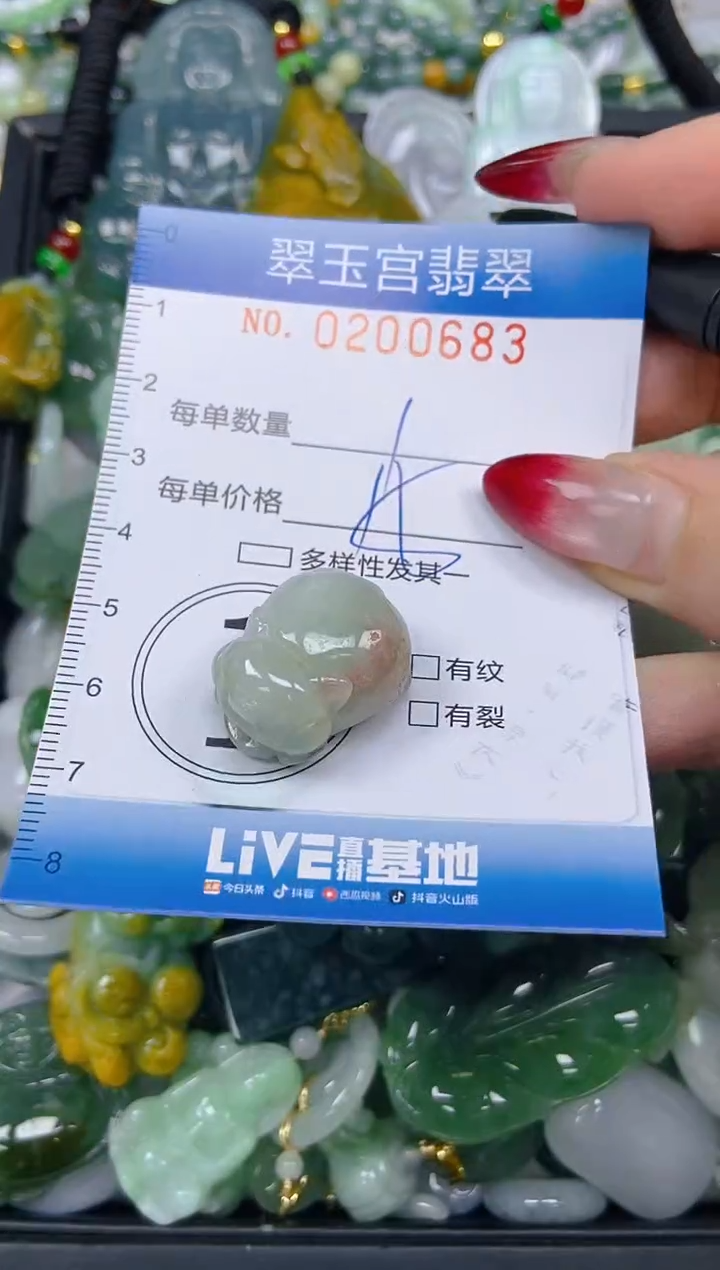 颈饰未镶嵌翡翠闪购0200683