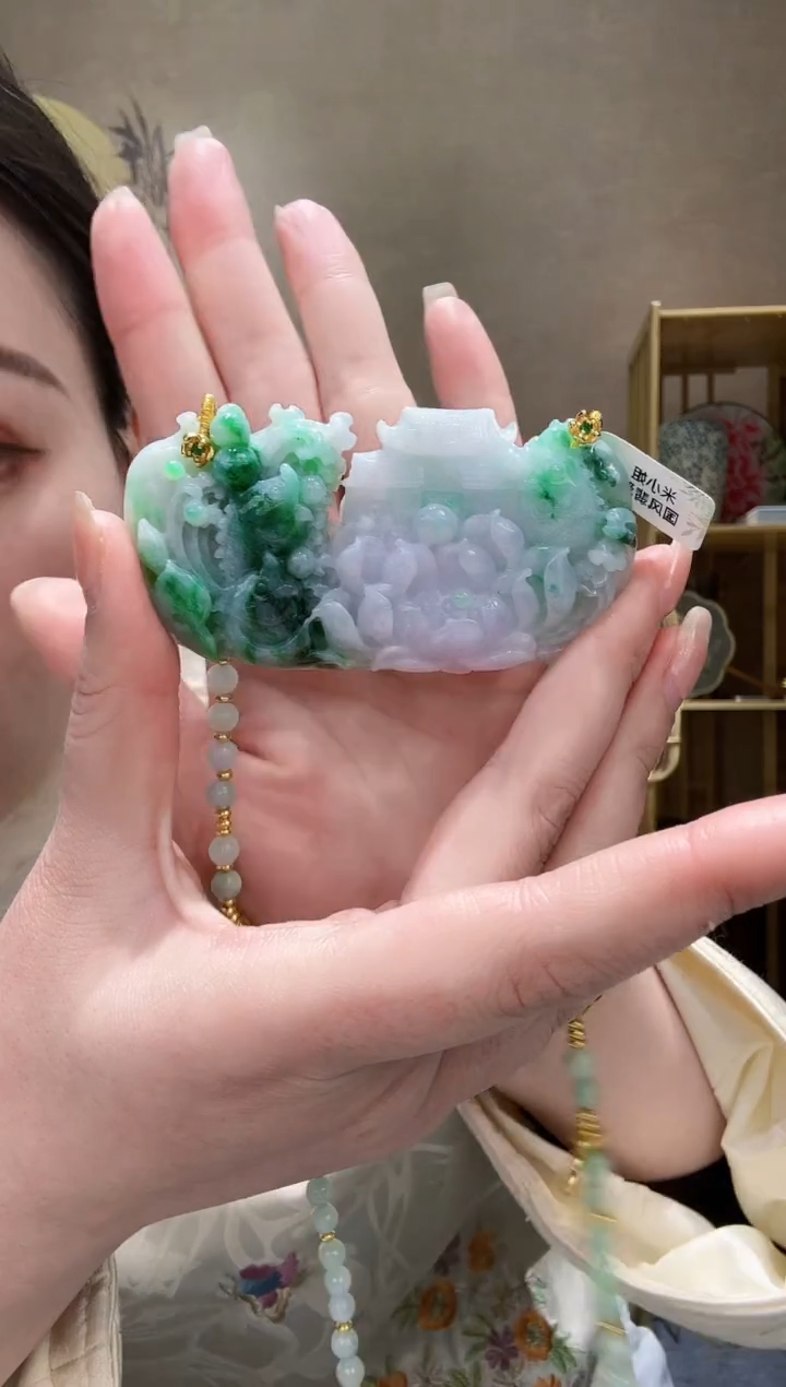 【闪购商品】翡翠颈饰未镶嵌吊坠