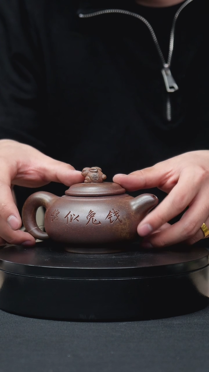 【闪购商品】紫砂茶壶虎皮金砂前途似锦