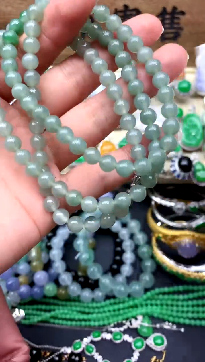 【闪购商品】翡翠手串未镶嵌50-中国好珍宝