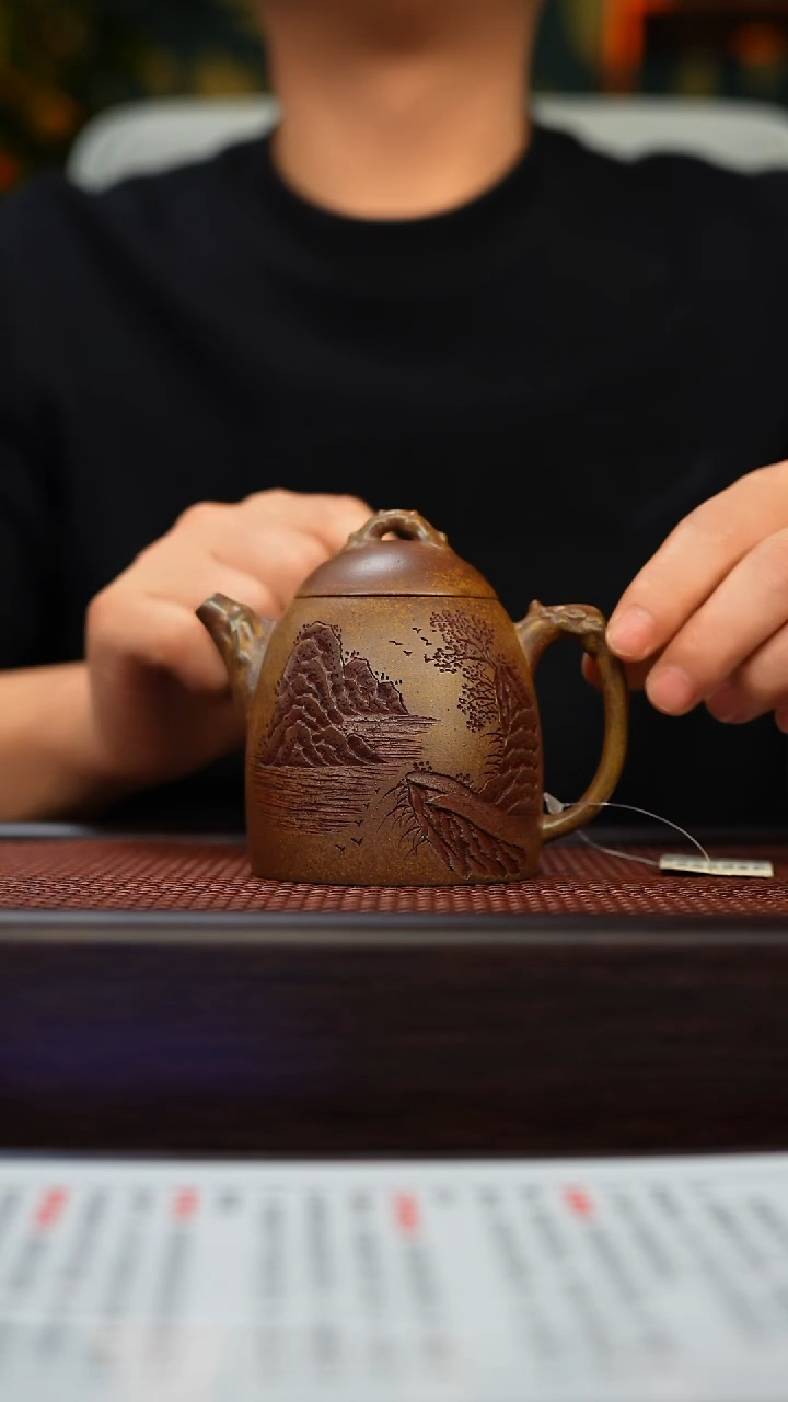 茶壶紫砂原矿紫砂手工茶壶