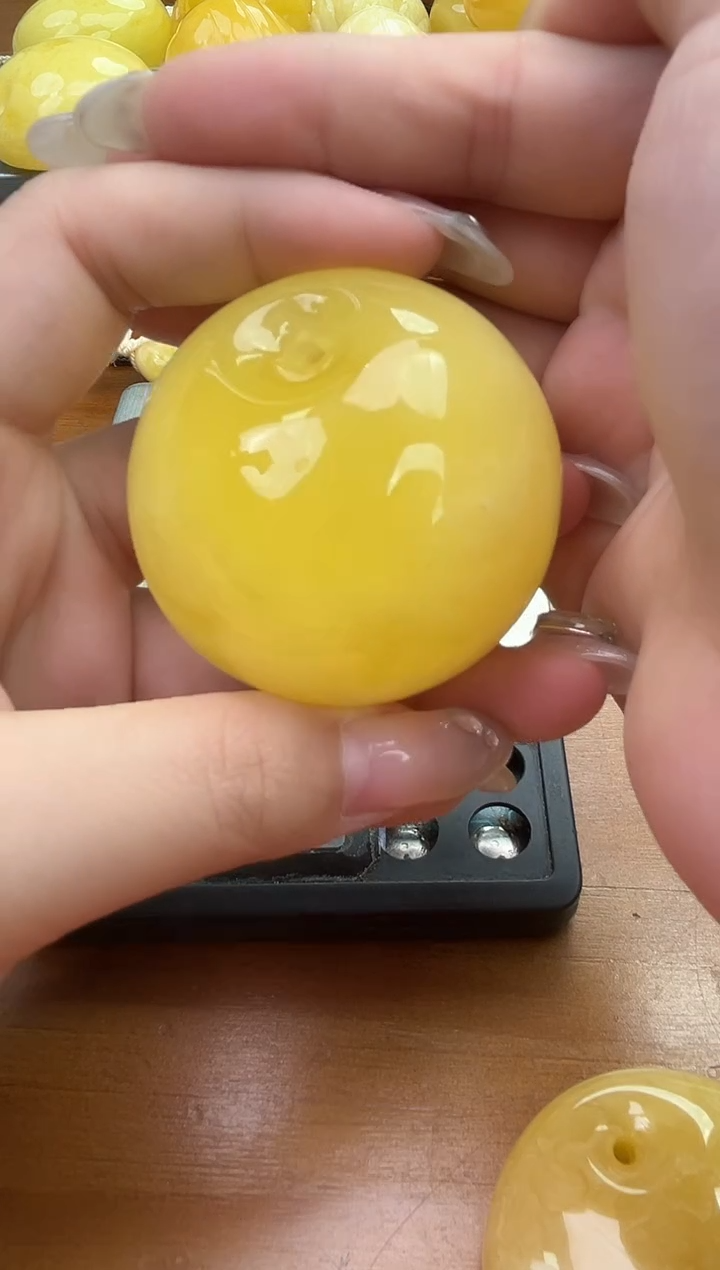 裸石琥珀未镶嵌琥珀蜜蜡吊坠