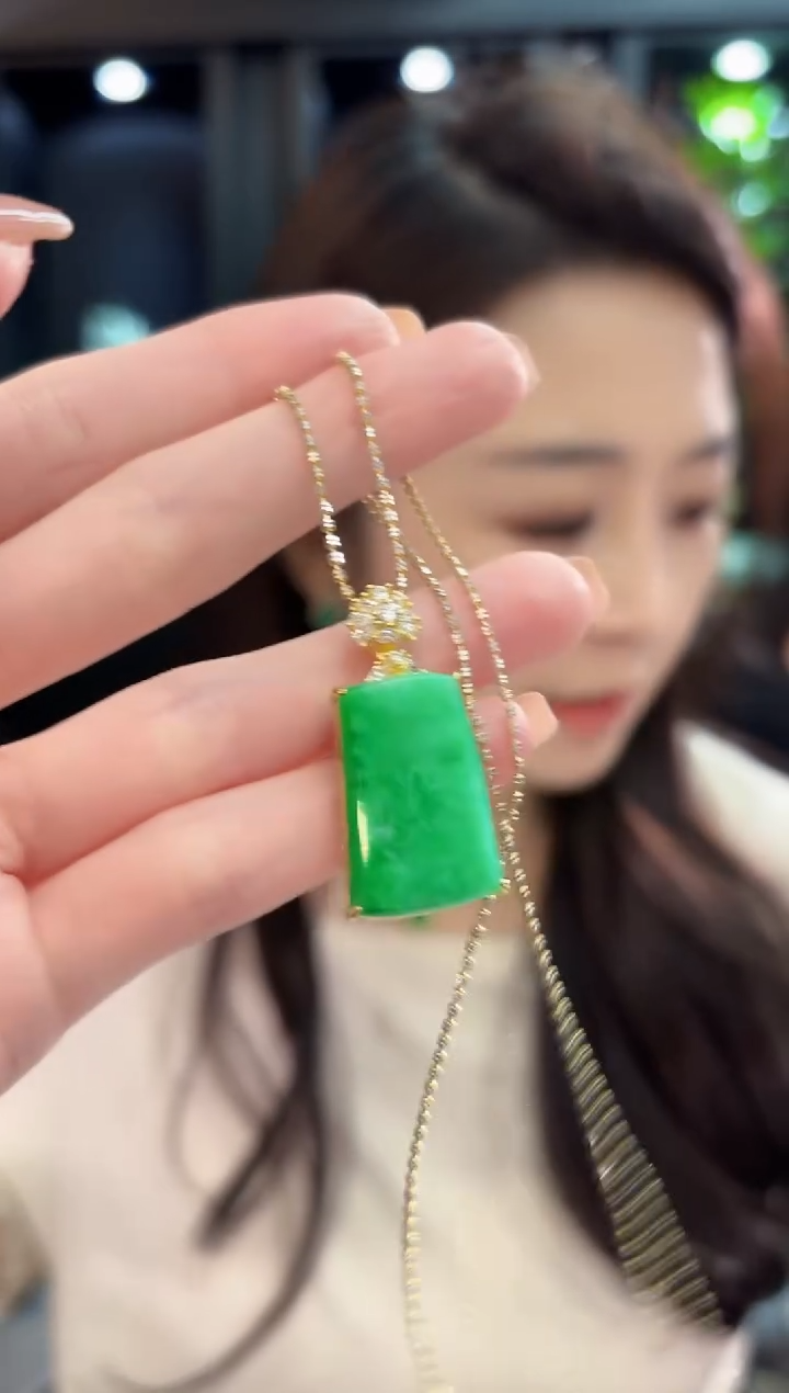 吊坠(不含链)未镶嵌翡翠 缅甸A货/支持复检/一件