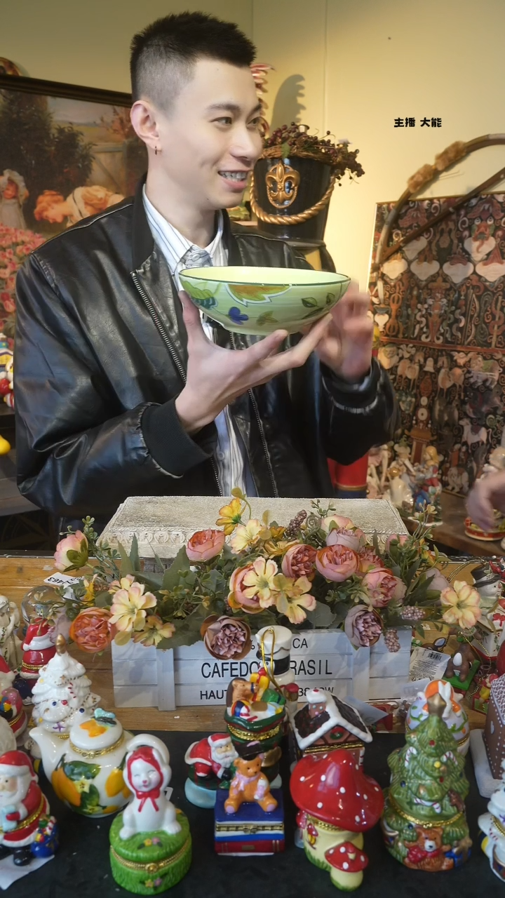【闪购商品】默认微瑕高端树脂陶瓷摆件Q520