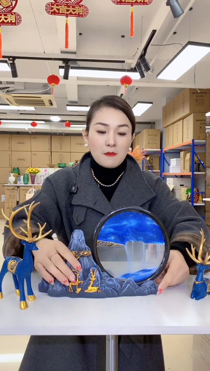 【闪购商品】玻璃2.7锦鸿JMIU-流沙画