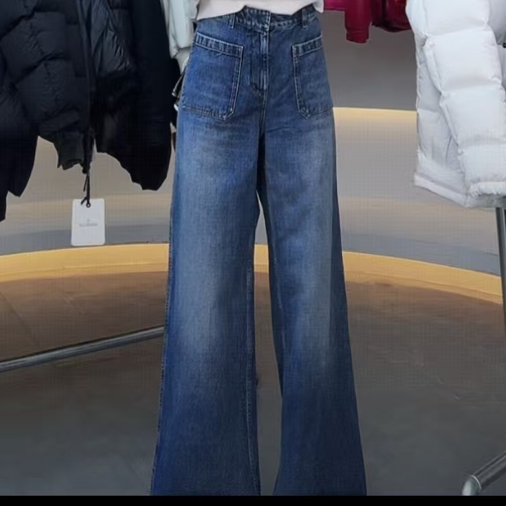 未使用 DIOR/迪奥 24新款 牛仔长裤 蓝色/38