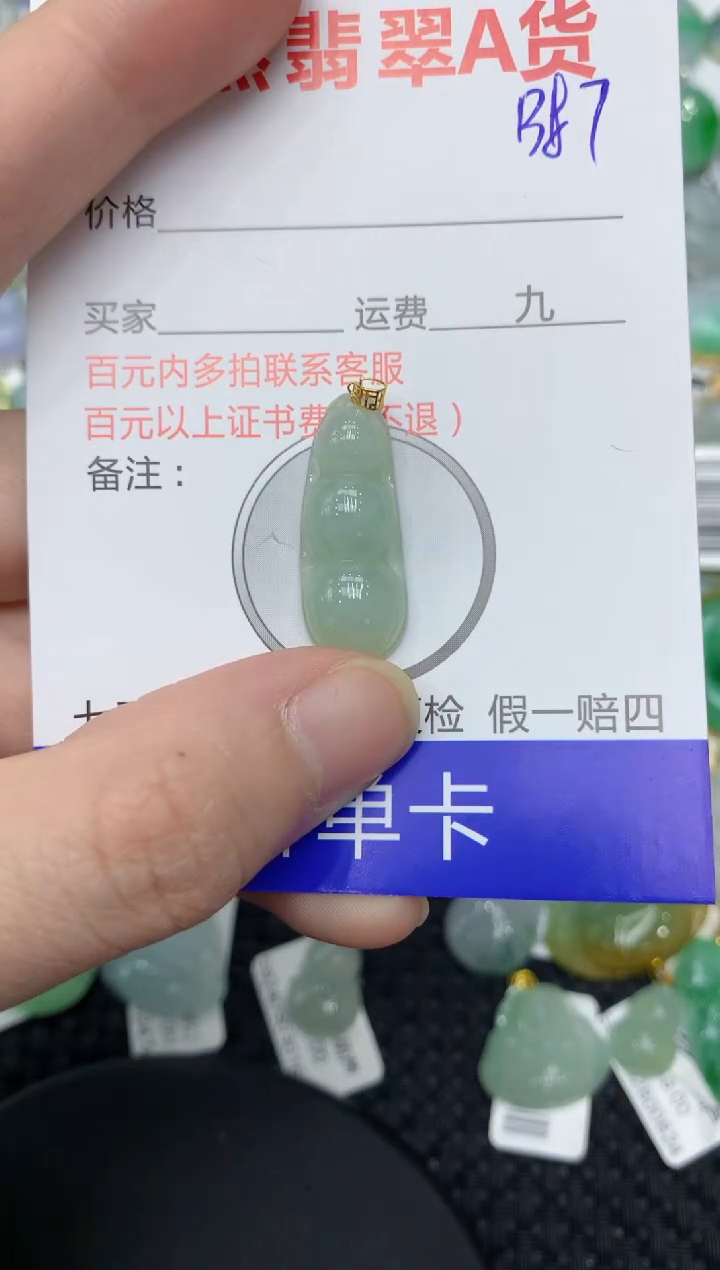 【闪购商品】翡翠颈饰18K金镶嵌11111111111