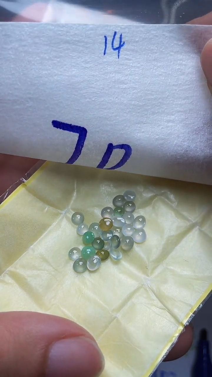 翡翠裸石未镶嵌天然缅甸翡翠A货14