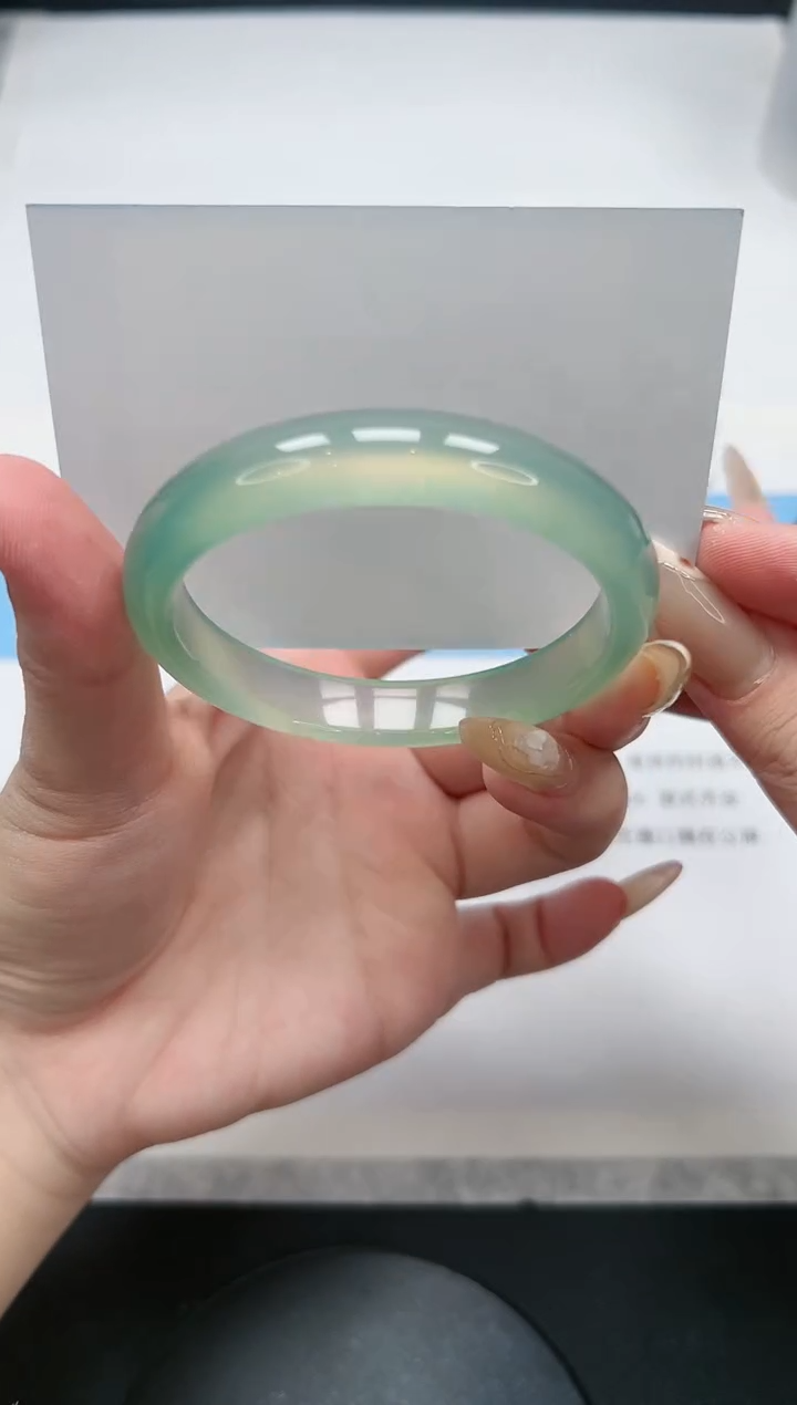 【闪购商品】玛瑙/玉髓手镯未镶嵌65/晴水54.8