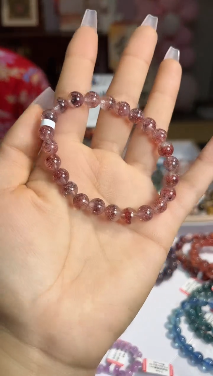 【闪购商品】水晶-未镶嵌190多样性发其一/金草莓