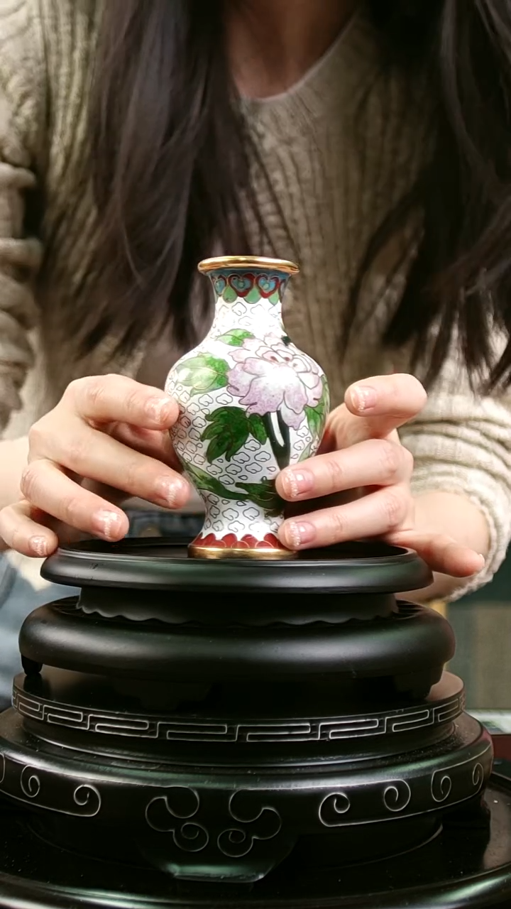 景泰蓝珍宝馆 景泰蓝 摆件 带回流证书