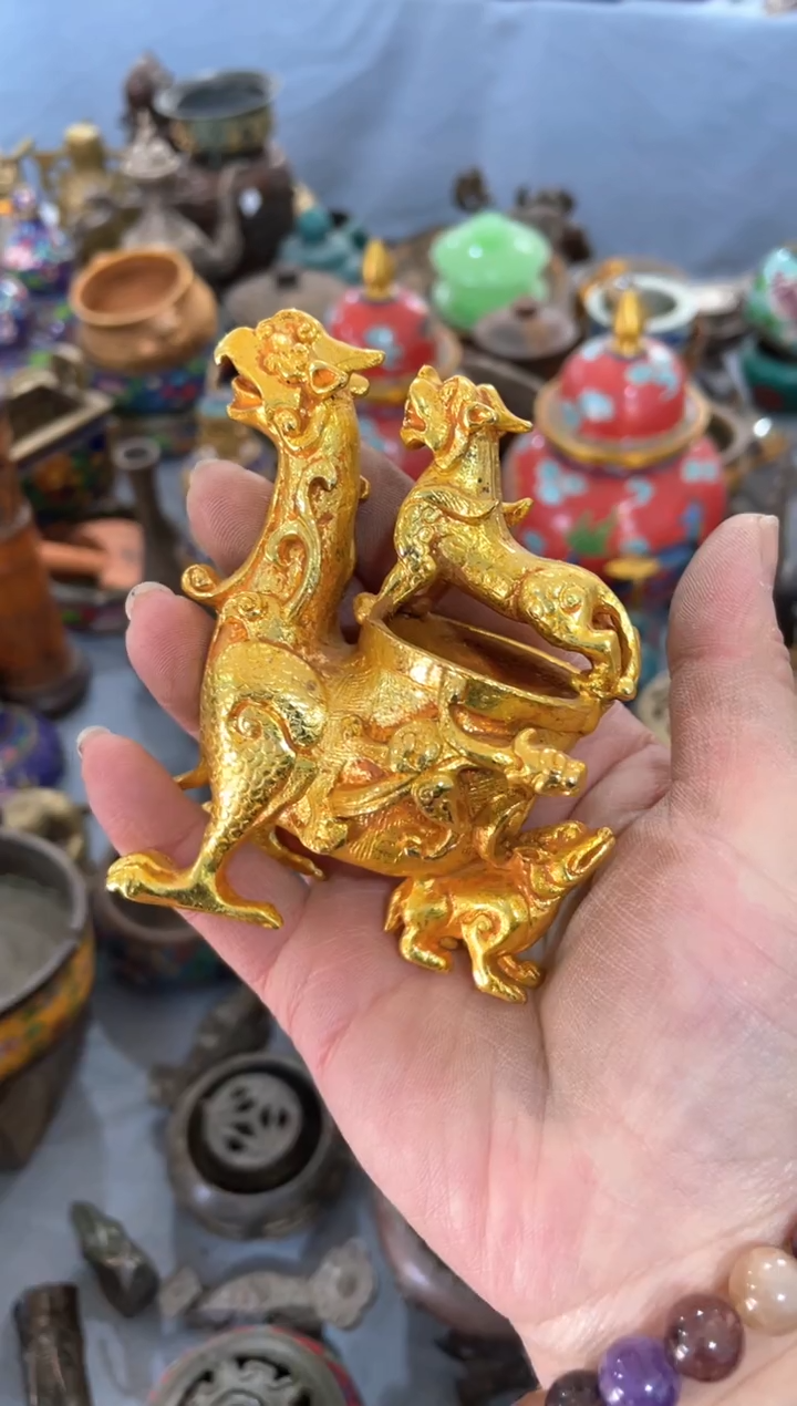 【闪购商品】2宫廷影视老旧工艺摆件