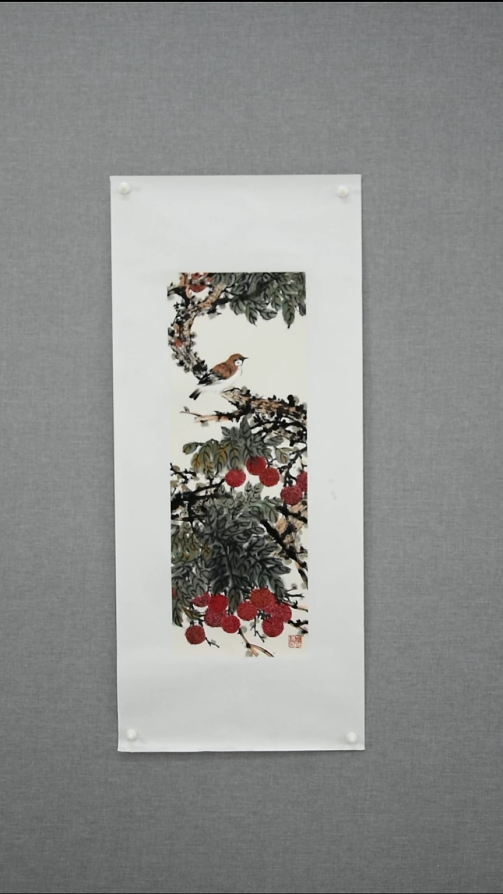【闪购商品】绘画岑今-花鸟-1.4平尺-06