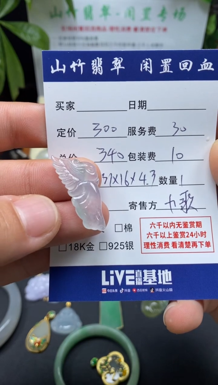 颈饰未镶嵌翡翠3001781
