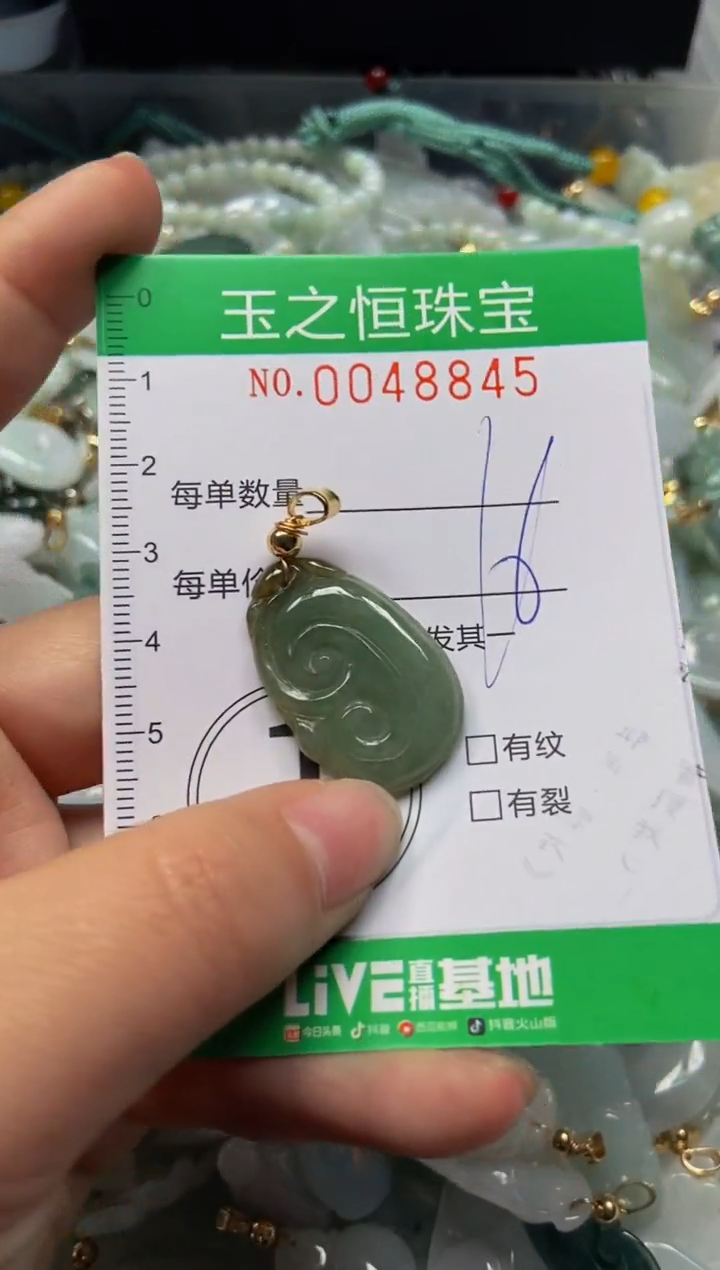 【闪购商品】翡翠颈饰未镶嵌闪购0048845